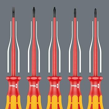 Amazon.co.jp: WERA ヴェラ 7本組絶縁ドライバーセット 1000Vでも作業 Amazon.co.jp: WERA ヴェラ 7本組絶縁ドライバーセット 1000Vでも作業